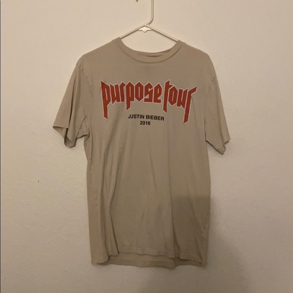 Justin Bieber Purpose Tour t-shirt!